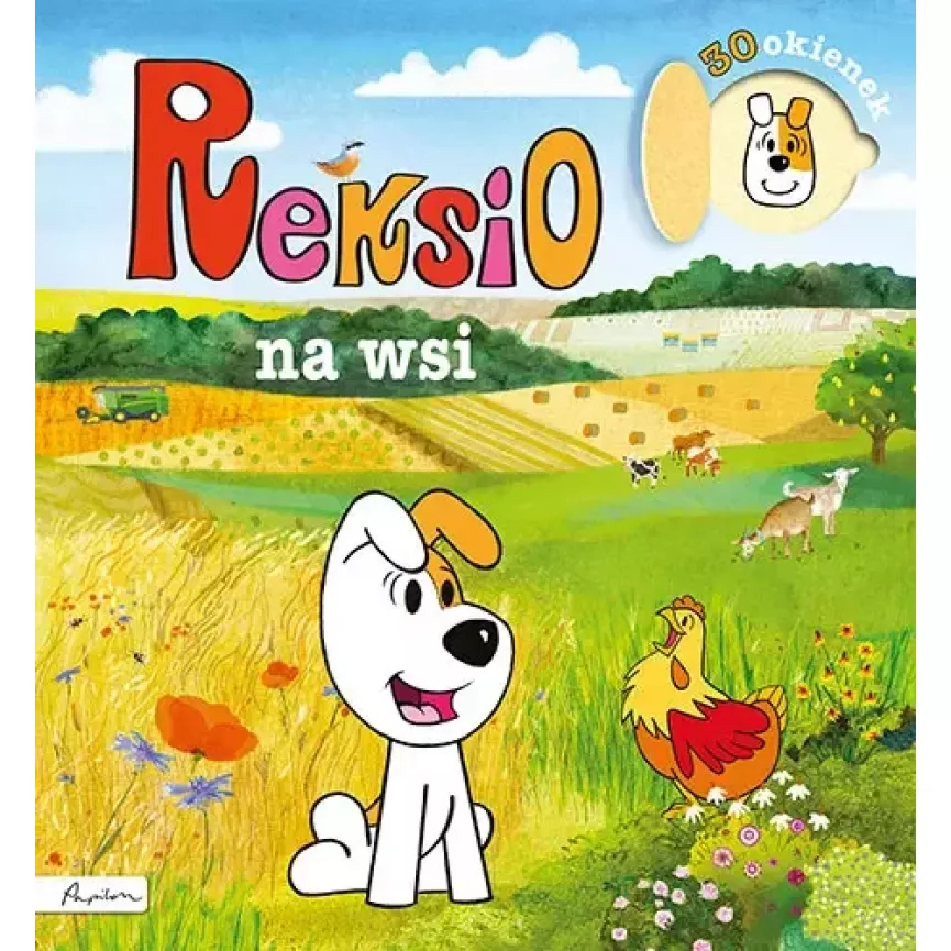  Reksio na wsi. Książka z okienkami