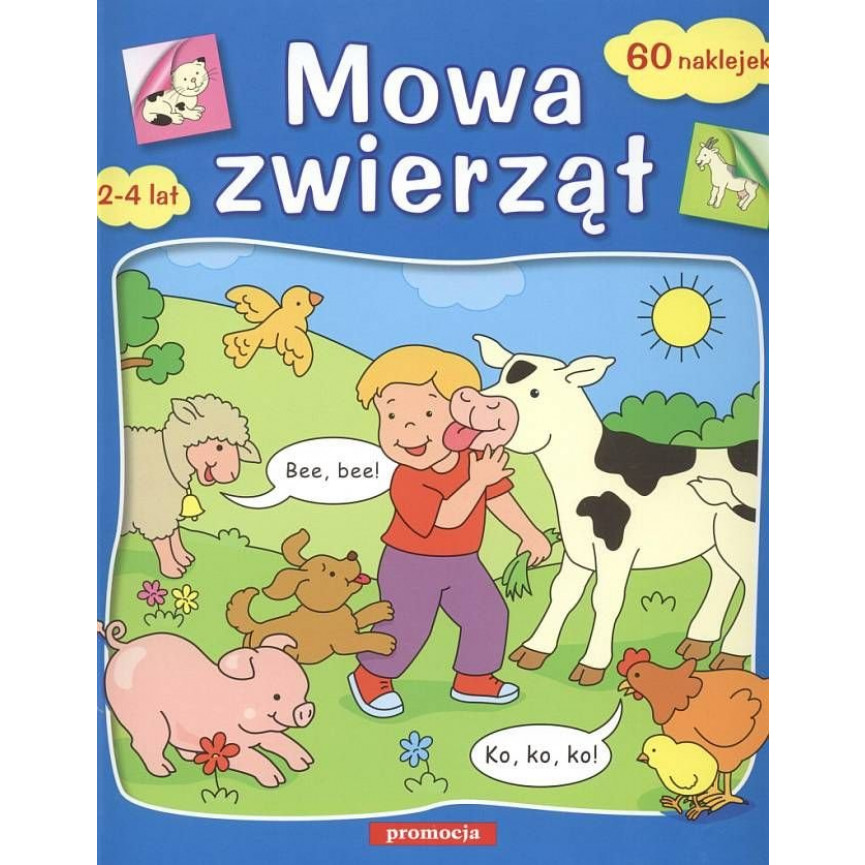 Mowa zwierząt. Naklejanki 