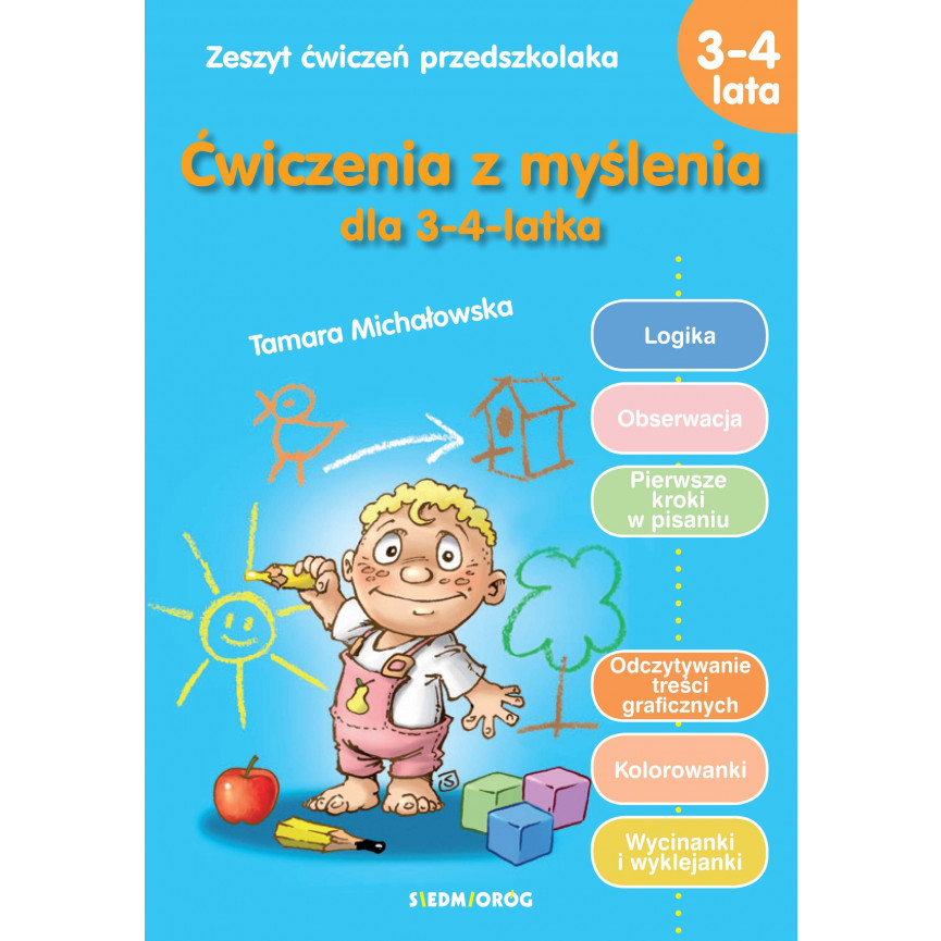 Ćwiczenia z myślenia dla 3-4-latka