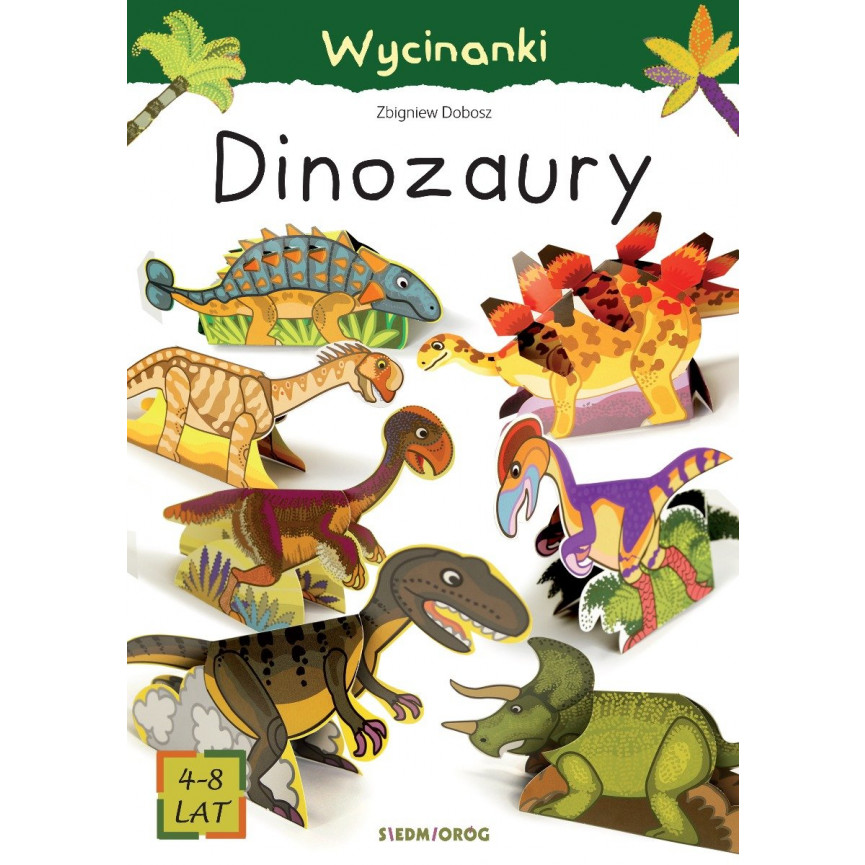 Dinozaury. Wycinanki