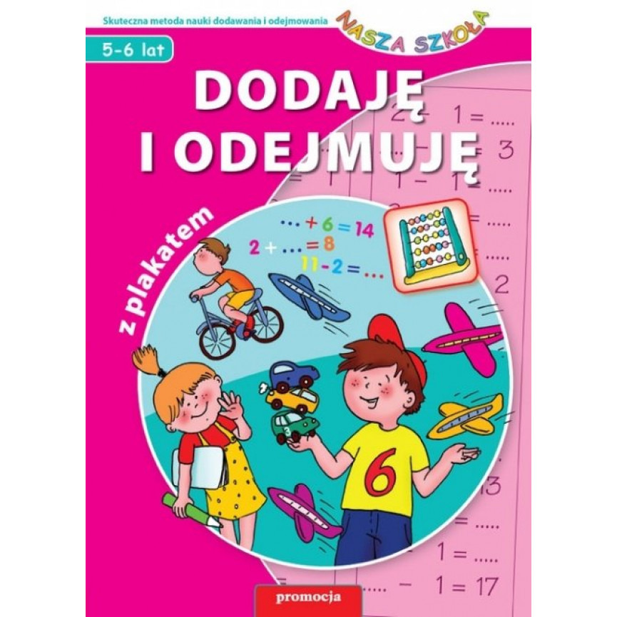 Dodaję i odejmuję z plakatem