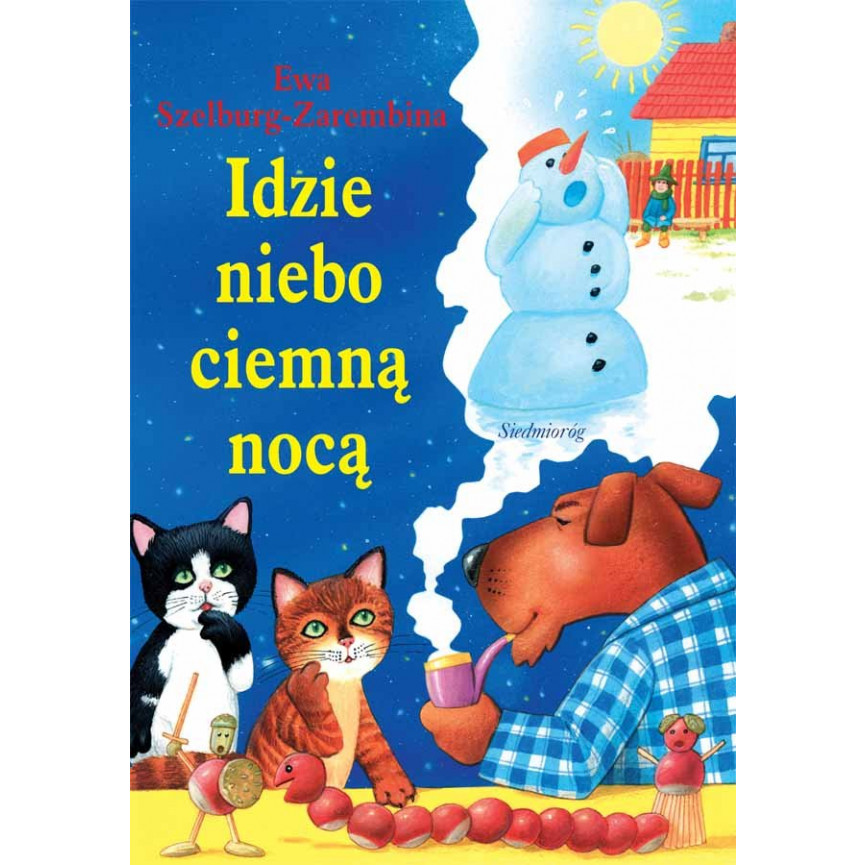 Idzie niebo ciemną nocą