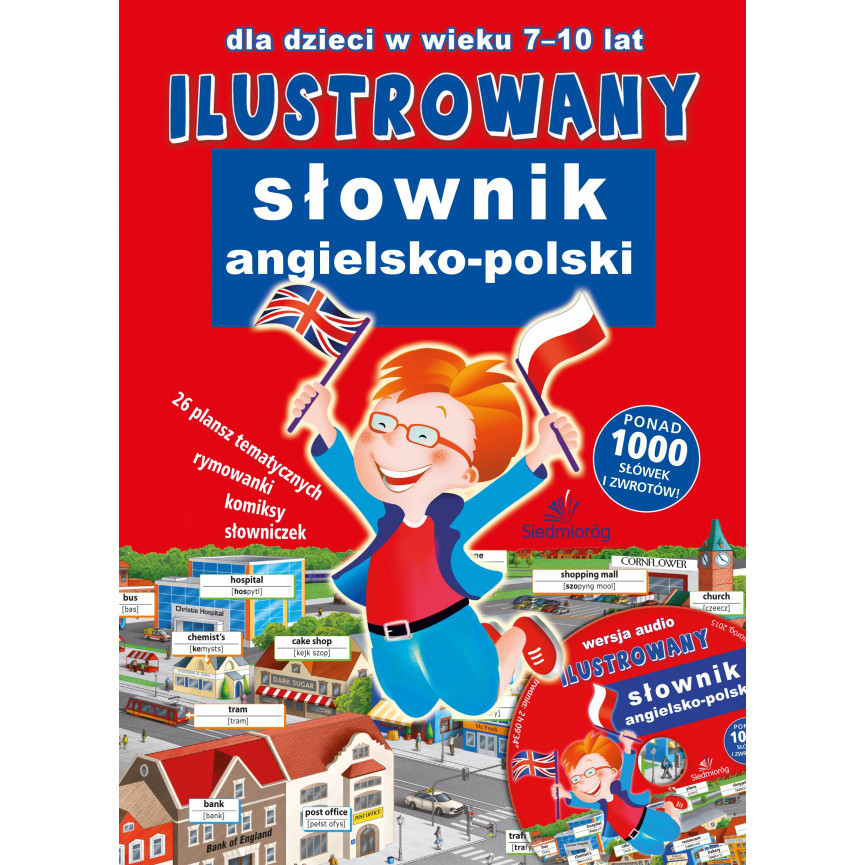 Ilustrowany słownik angielsko-polski z płytą CD