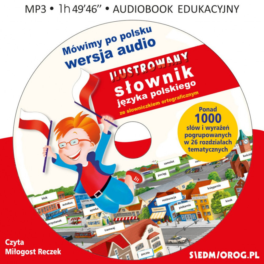 Mówimy po polsku. Słownik języka polskiego ze słowniczkiem ortograficznym (mp3)