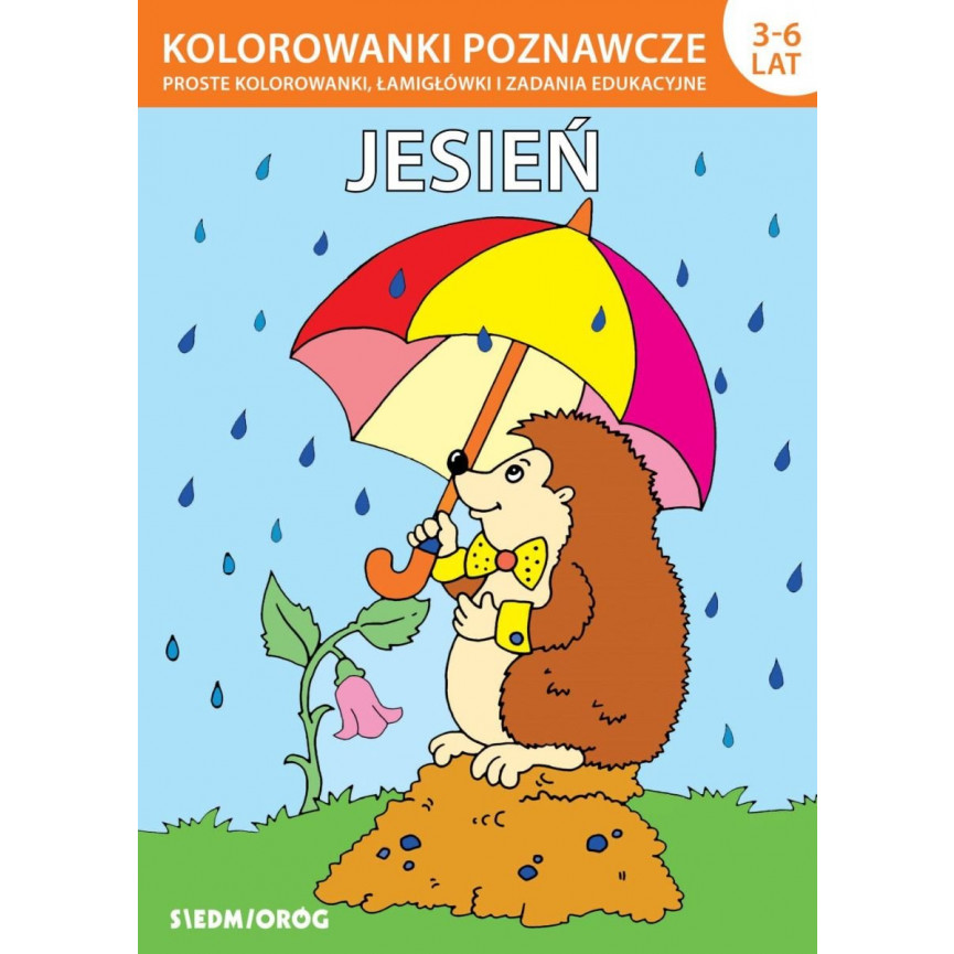 Jesień. Kolorowanki poznawcze