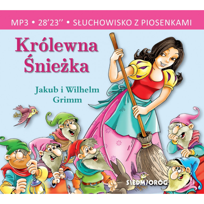 Królewna Śnieżka. Słuchowisko z piosenkami - płyta CD