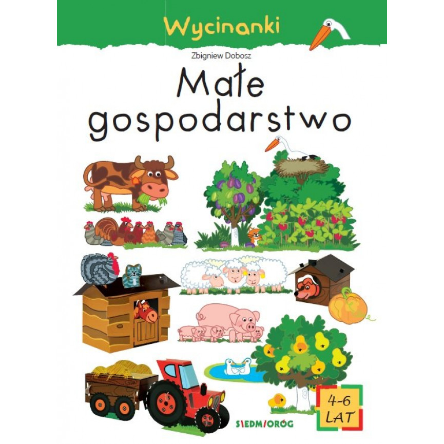 Małe gospodarstwo. Wycinanki