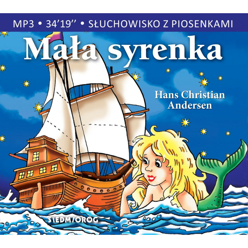 Mała syrenka. Słuchowisko z piosenkami - płyta CD