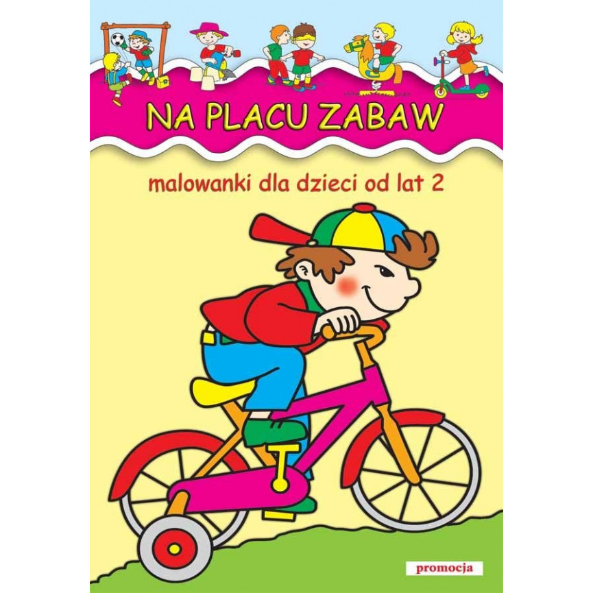 Na placu zabaw. Malowanki dla dzieci od lat 2