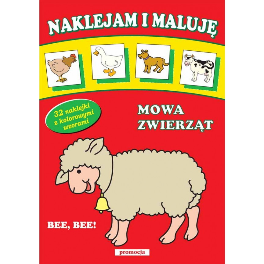 Mowa zwierząt. Naklejam i maluję