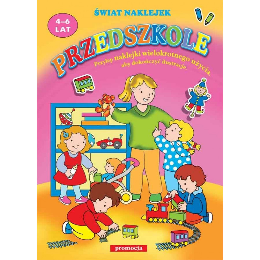 Przedszkole. Naklejanki 