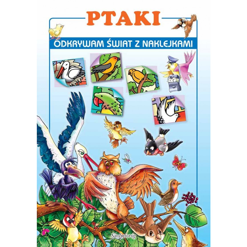 Ptaki. Naklejanki 