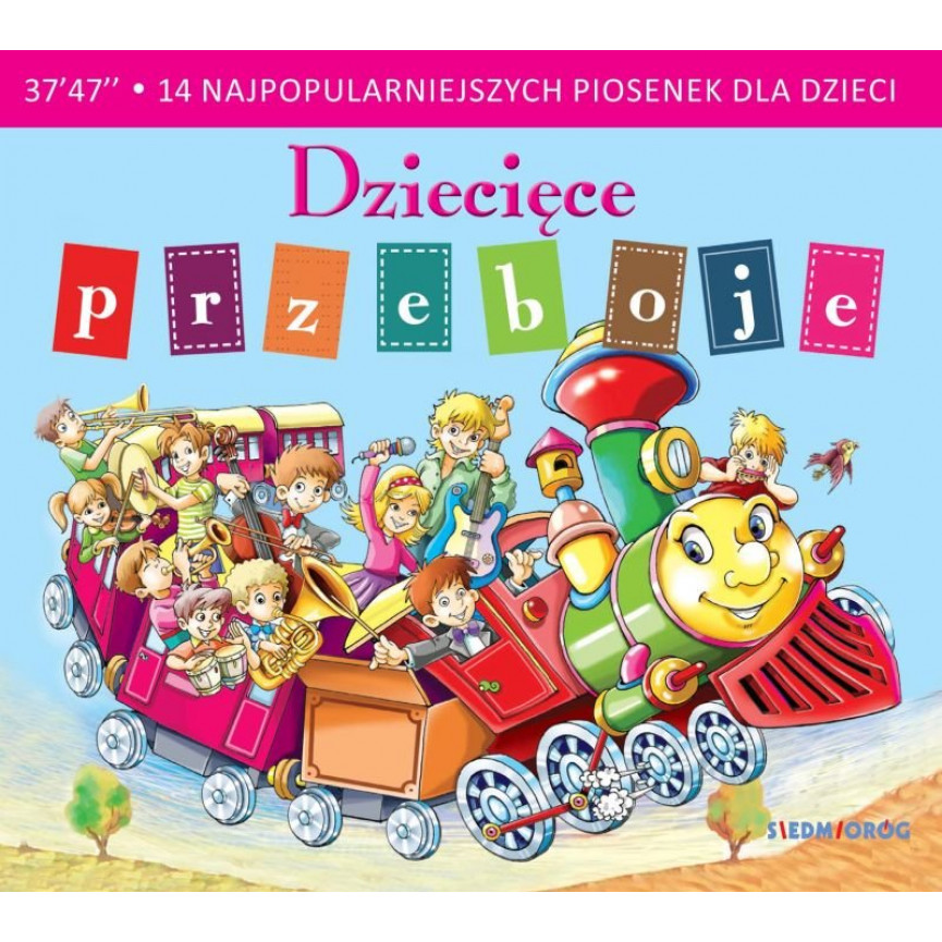 Dziecięce przeboje. 14 najpopularniejszych piosenek dla dzieci - płyta CD