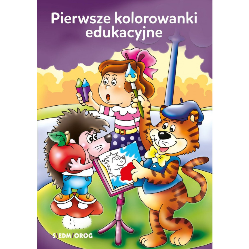 Pierwsze kolorowanki edukacyjne