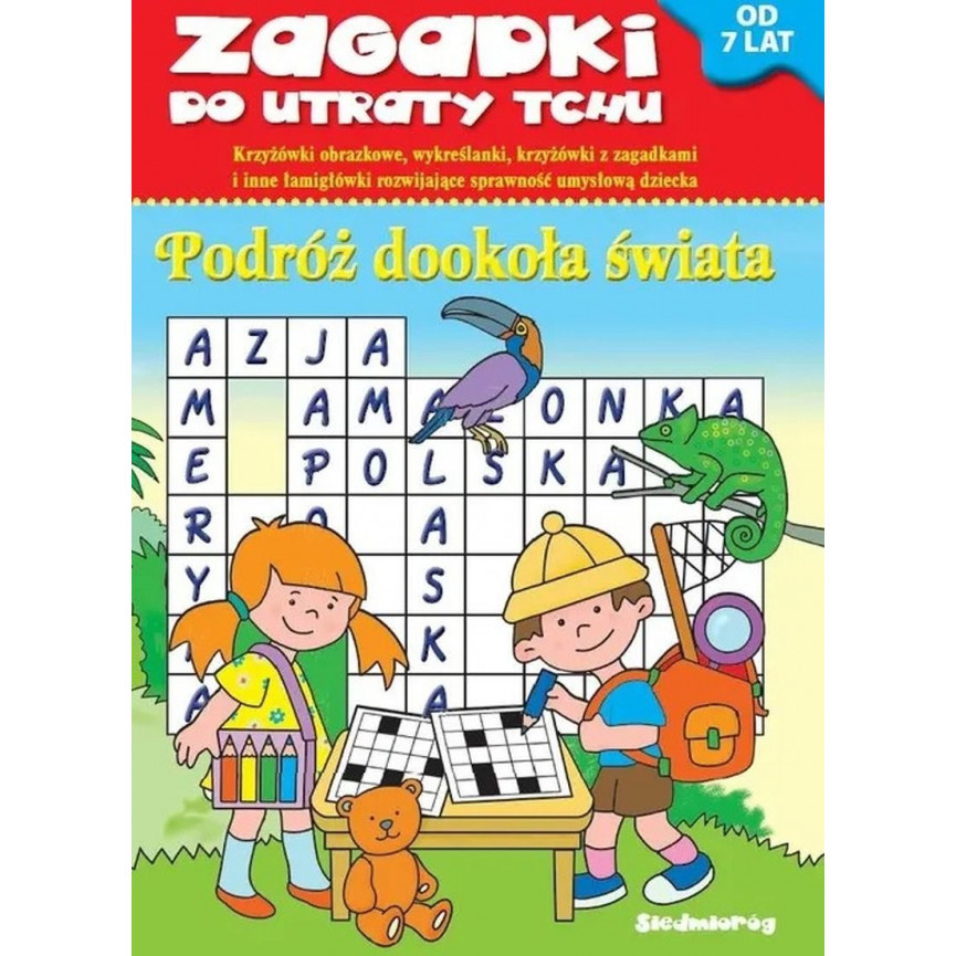 Podróż dookoła świata. Zagadki do utraty tchu