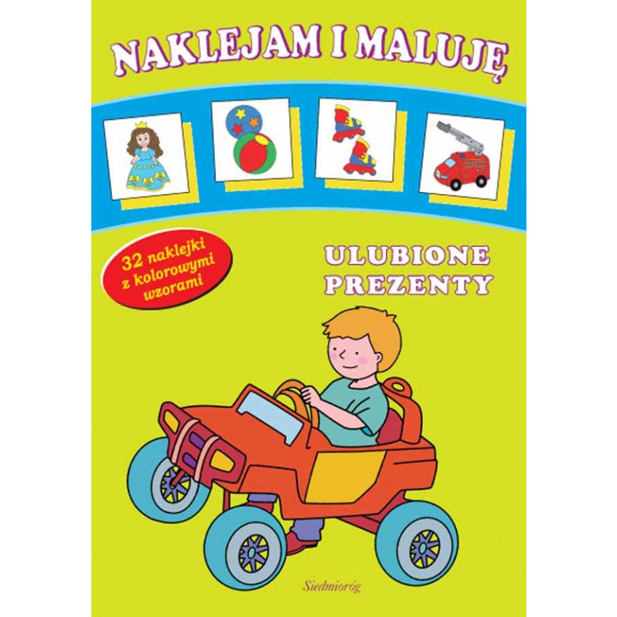 Ulubione prezenty. Naklejam i maluję