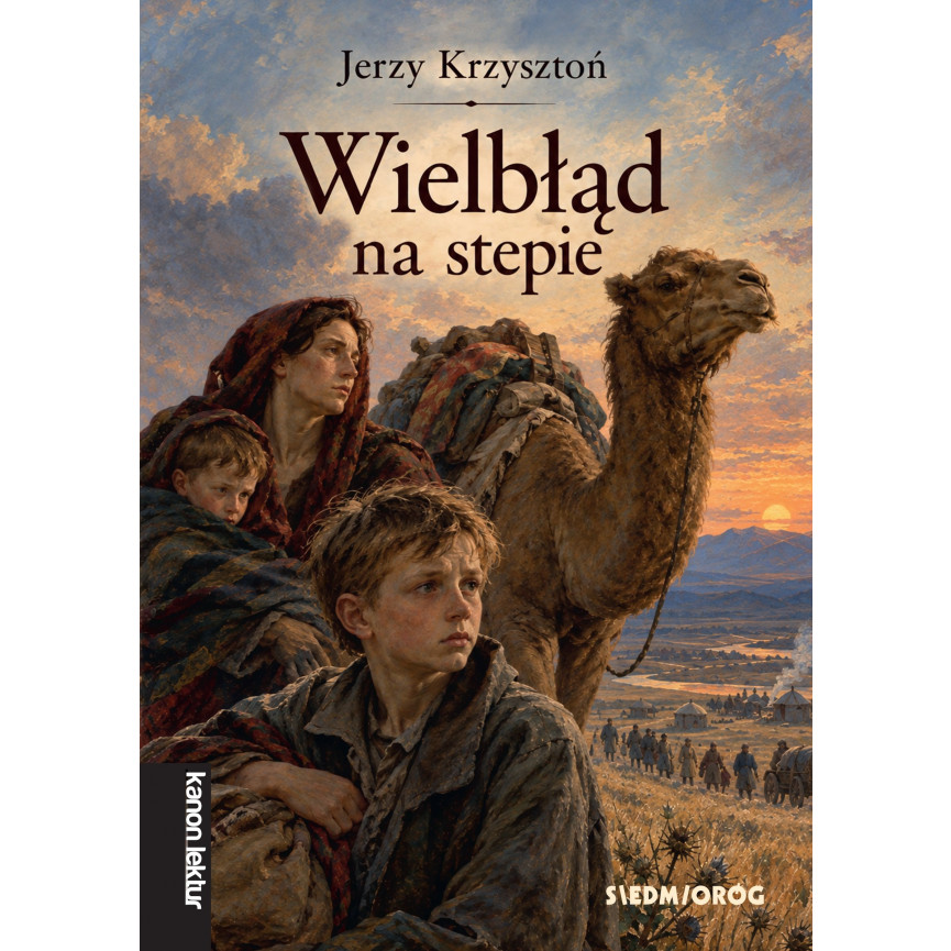 Wielbłąd na stepie