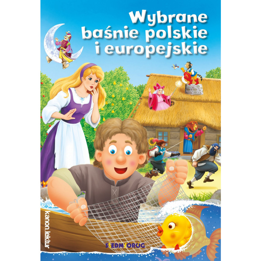 Wybrane baśnie polskie i europejskie (kolor)
