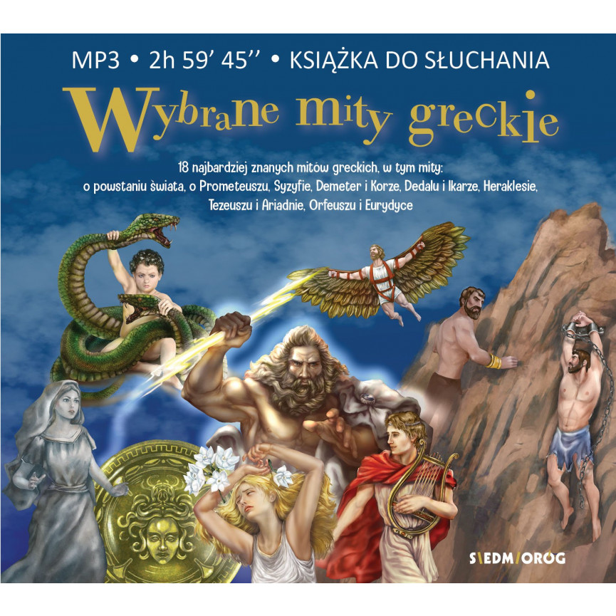 Wybrane mity greckie (mp3)