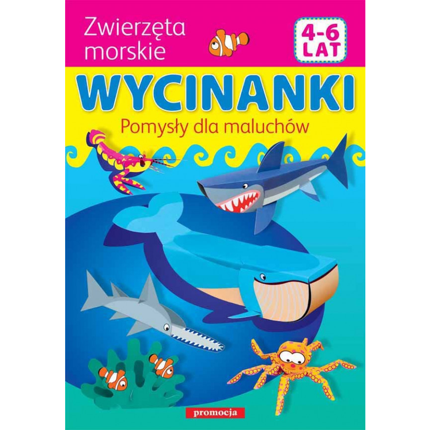 Zwierzęta morskie. Wycinanki