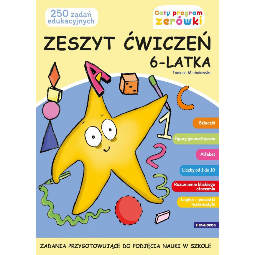 Zeszyt ćwiczeń 6-latka