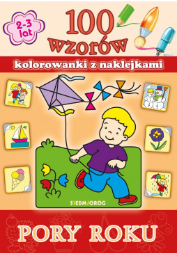 100 wzorów z naklejkami. Pory roku