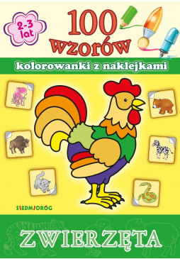 100 wzorów z naklejkami. Zwierzęta