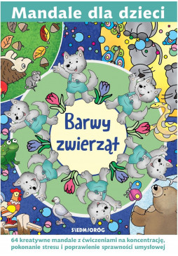 Barwy zwierząt. Mandale dla dzieci