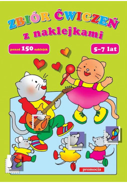 Zbiór ćwiczeń z naklejkami 5-7 lat