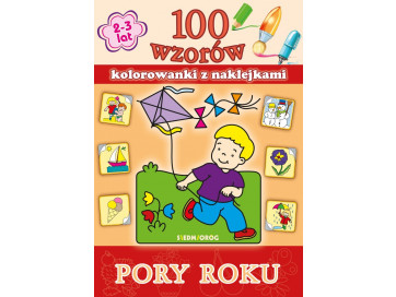 100 wzorów z naklejkami. Pory roku