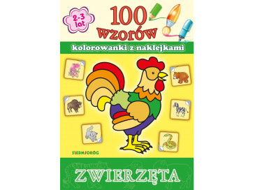 100 wzorów z naklejkami. Zwierzęta
