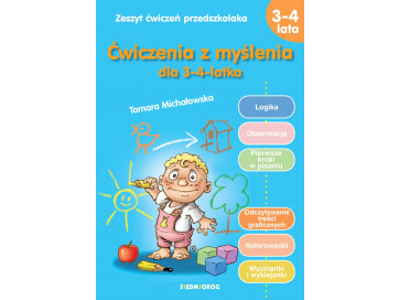 Ćwiczenia z myślenia dla 3-4-latka
