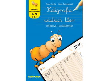 Kaligrafia wielkich liter dla prawo- i leworęcznych