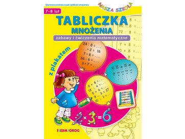 Tabliczka mnożenia z plakatem. Zabawy i ćwiczenia matematyczne