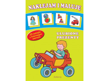 Ulubione prezenty. Naklejam i maluję