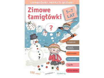 Zimowe łamigłówki. Łamigłówki mądrej główki