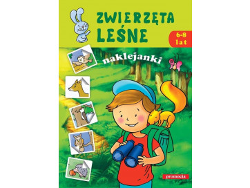 Zwierzęta leśne. Naklejanki 