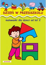 Malowanki - Dzień w przedszkolu - okładka