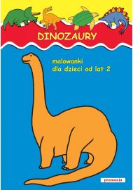 Malowanki - Dinozaury - okładka